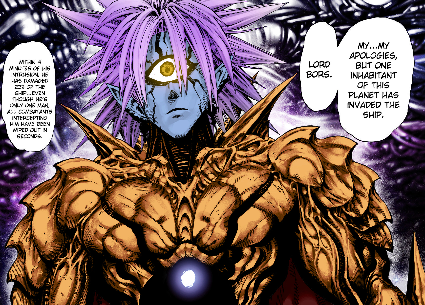 I colored Lord Boros | /r/OnePunchMan | One-Punch Man | Know Your Meme