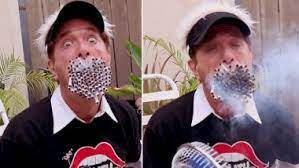 Man With Big Mouth Smokes 130 Cigarettes at One Time, Watch Shocking Video  |  LatestLY
