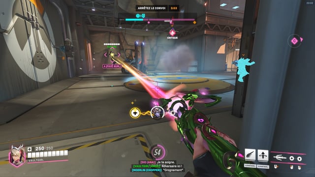 It's happening! I have the pink treatment on my Pink Mercy skin! ^^ :  r/Overwatch
