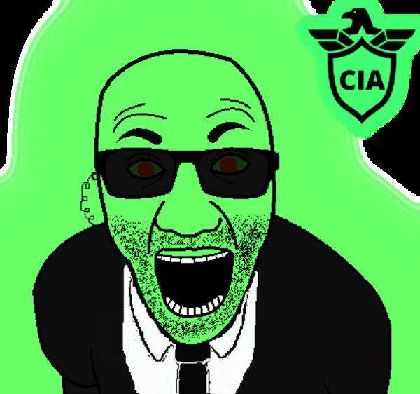 CIA soyjak Blank Template - Imgflip