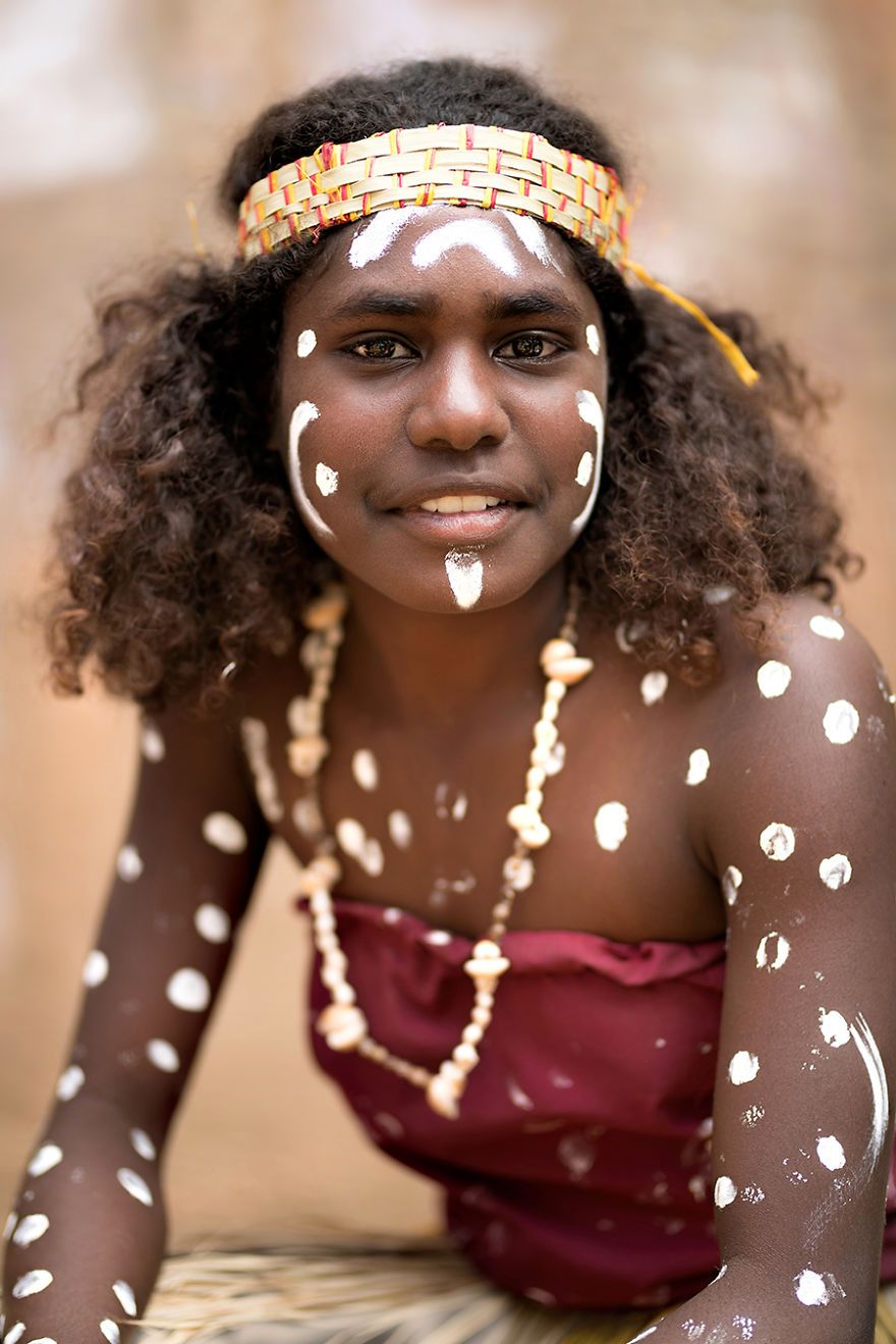 Aboriginal Woman; Lockhart River, Cape York, Queensland, Australia |  Indigenous peoples, Women, Face photography