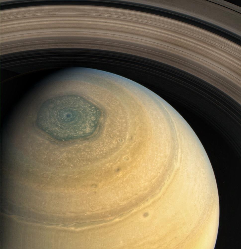 Something's going on at Saturn's North Pole. : r/Odesza