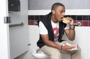 Don't like to be stared at while you eat? Have a toilet meal! | SoraNews24  -Japan News-