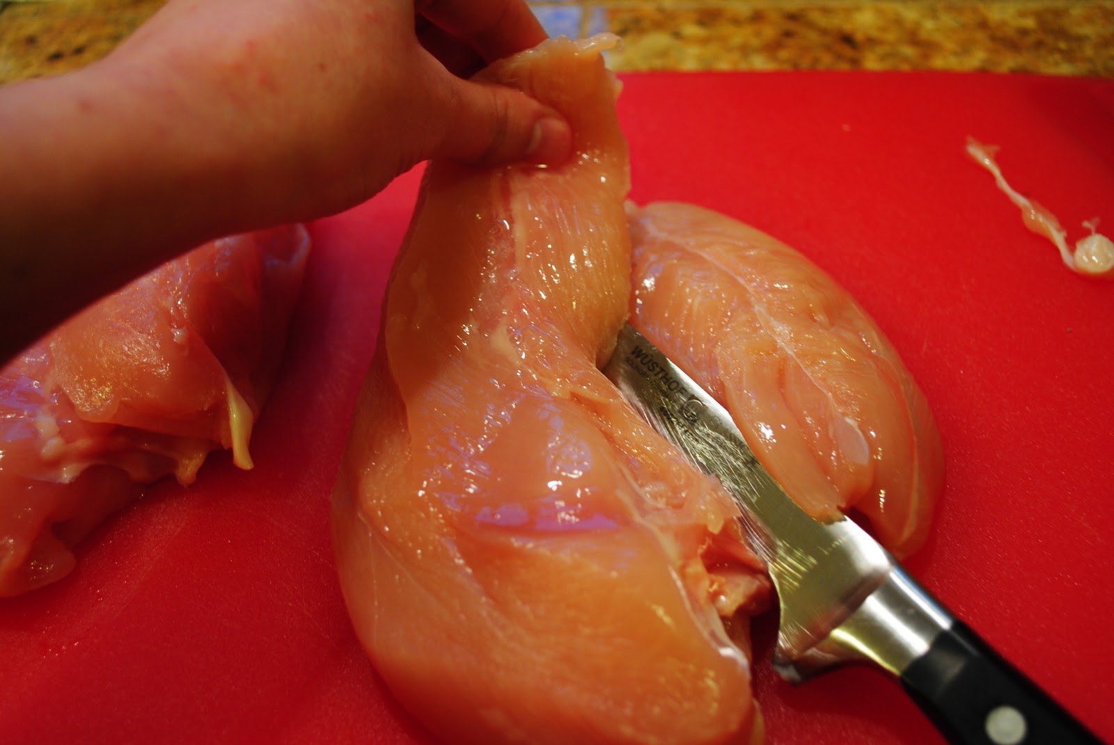 The Enchanted Spoon: Kitchen Basics: How To Properly Trim Chicken Breasts