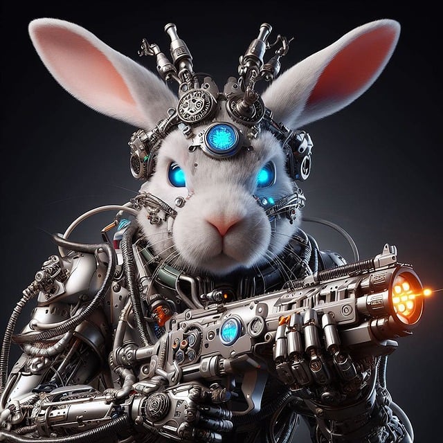 Download Ai Generated, Rabbit, Robot. Royalty-Free Stock Illustration Image  - Pixabay