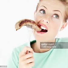 1,179 Woman Eating Sausage Stock Photos, High-Res Pictures, and Images -  Getty Images