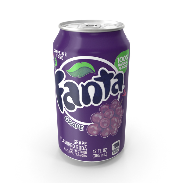 Beverage Can Fanta Grape 12fl oz PNG Images & PSDs for Download ...