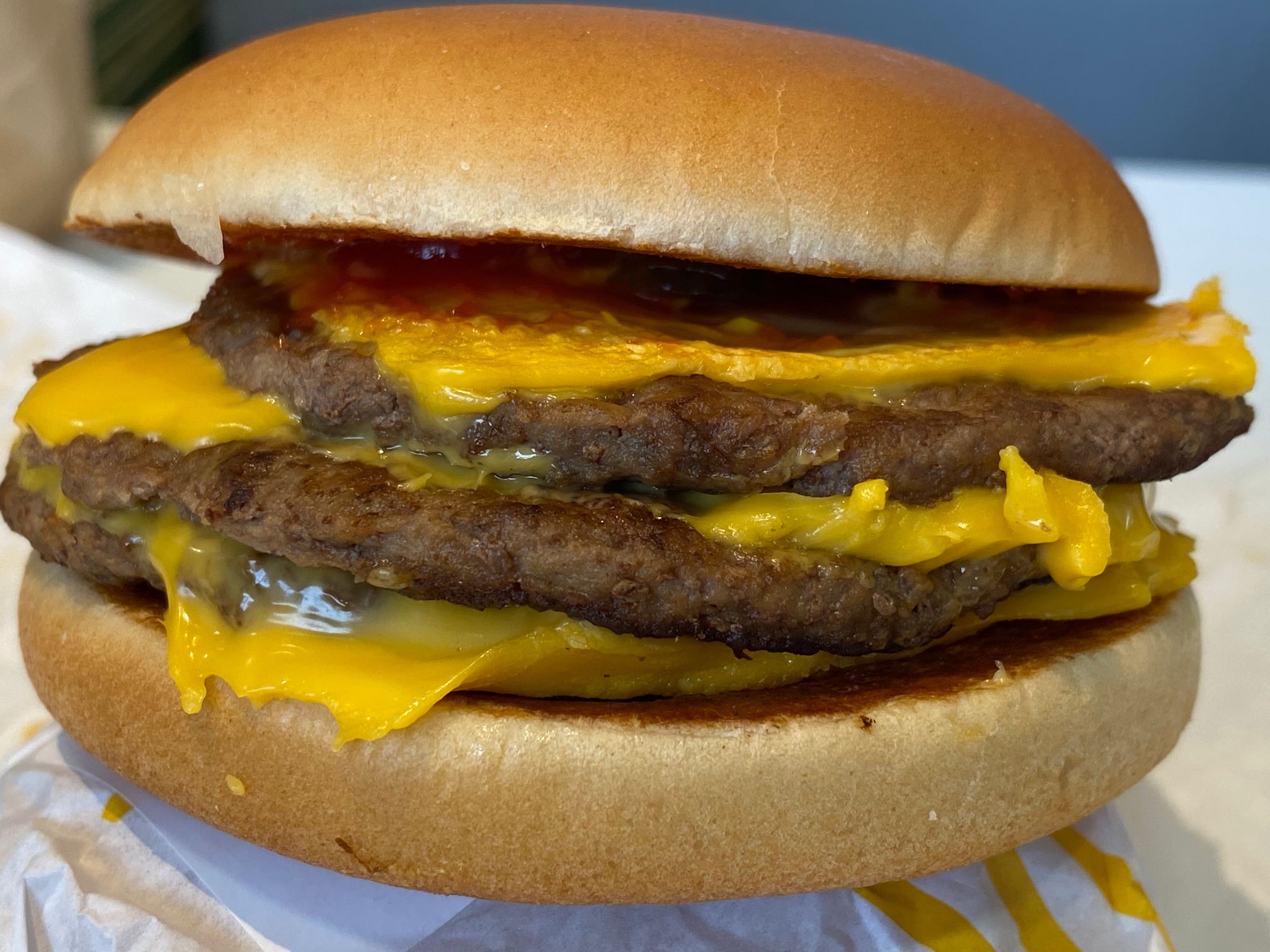 McDonald's Triple Cheeseburger - Price, Review & Calories - UK 2020