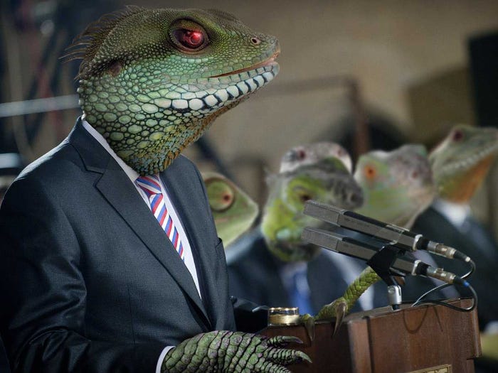 What It's Like to Believe You're Controlled by Reptilians