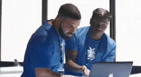 Drake Helps Lil Yachty With the Laptop GIF | Drake Helps Lil Yachty With  the Laptop | Know Your Meme
