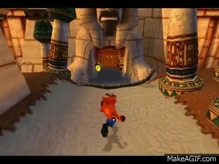 Game Over: Crash Bandicoot 3 - Warped (Death Animations) on Make a GIF