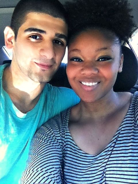 She's African-American and he's Arab-American. | Interracial couples,  Interracial couples bwwm, Biracial couples