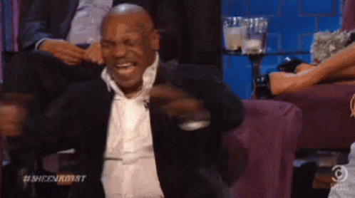 MDR GIF - MikeTyson Laughing Clapping GIFs | Laugh gif, Laugh, Gif