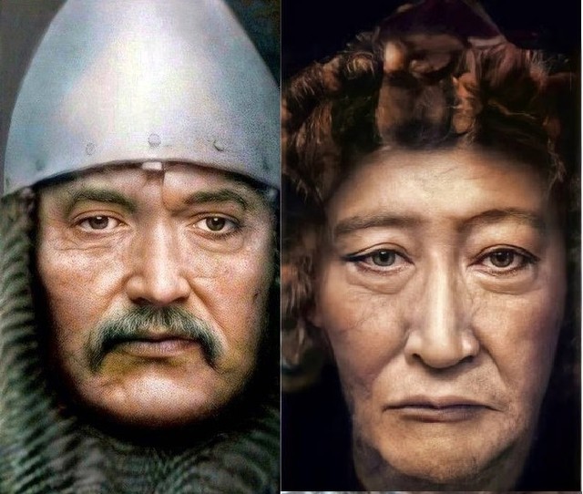 Facial reconstruction of Kipchak ancestors of Kazakhs. Headskulls  reconstructed by anthropologists and colored by API. Do you think they look  like nowaday Kazakhs? : r/Kazakhstan