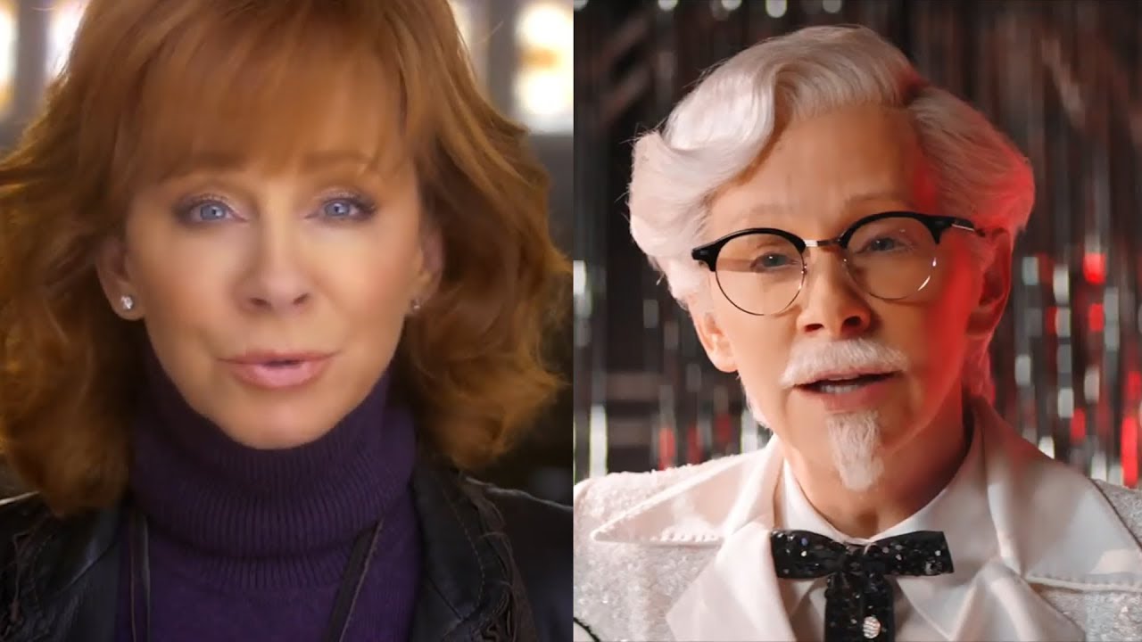 Watch Reba McEntire Perform As KFC's First Female Colonel Sanders - YouTube