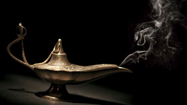 Aladdin-style lamp