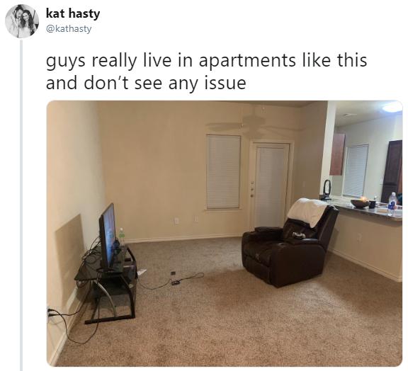 People Horrified With How Guys Live Turn It into a Meme