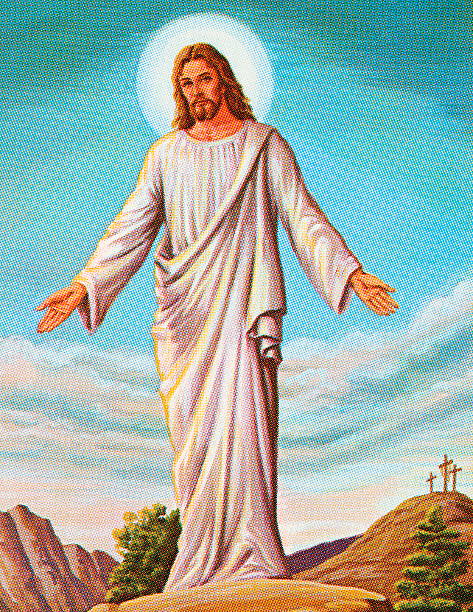 resurrected-jesus-illustration-id152404740