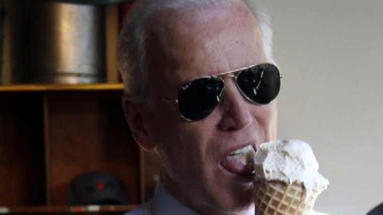 Joe Biden eats ice cream, wears sunglasses, flashes cash for most Joe Biden  pic ever