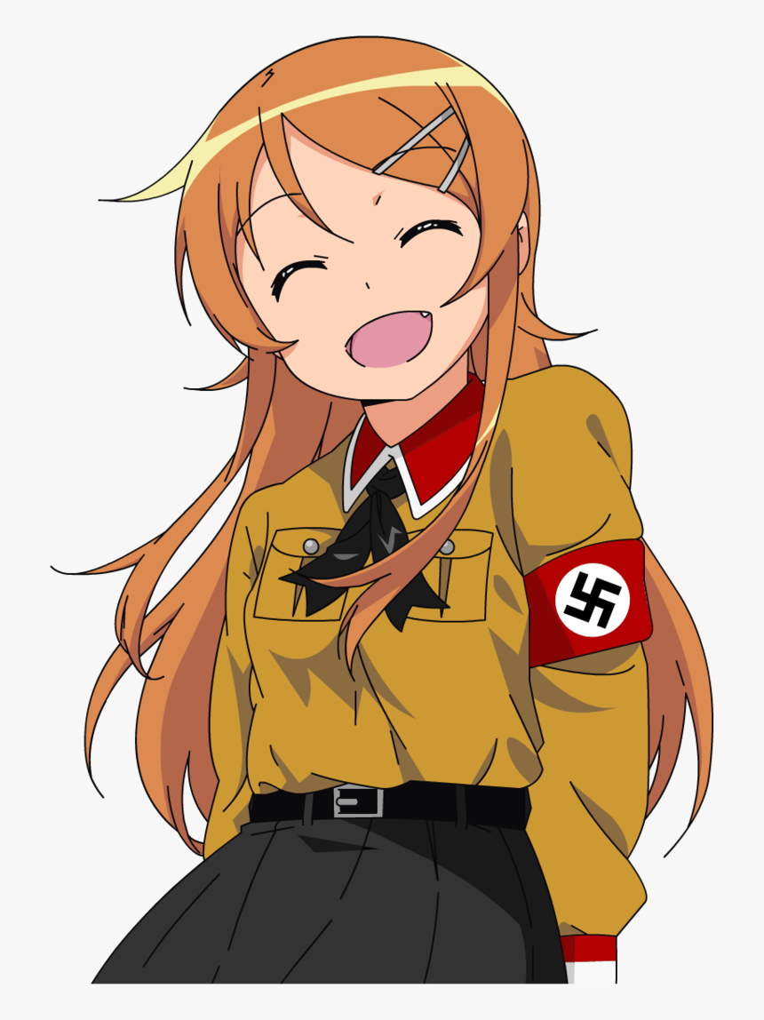 Nazi Anime Girl Png, Transparent Png - kindpng